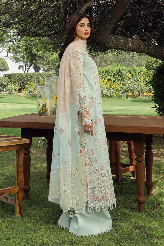 Qalamkar Festive Lawn Unstitched 3pcs - Jotey