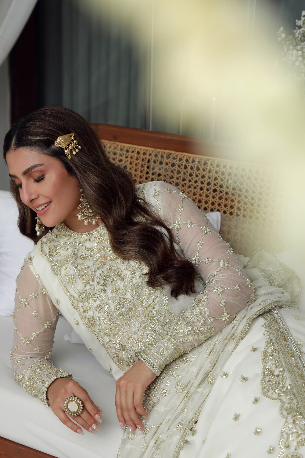 Gulmina Embroidered Chiffon Unstitched 4 Piece