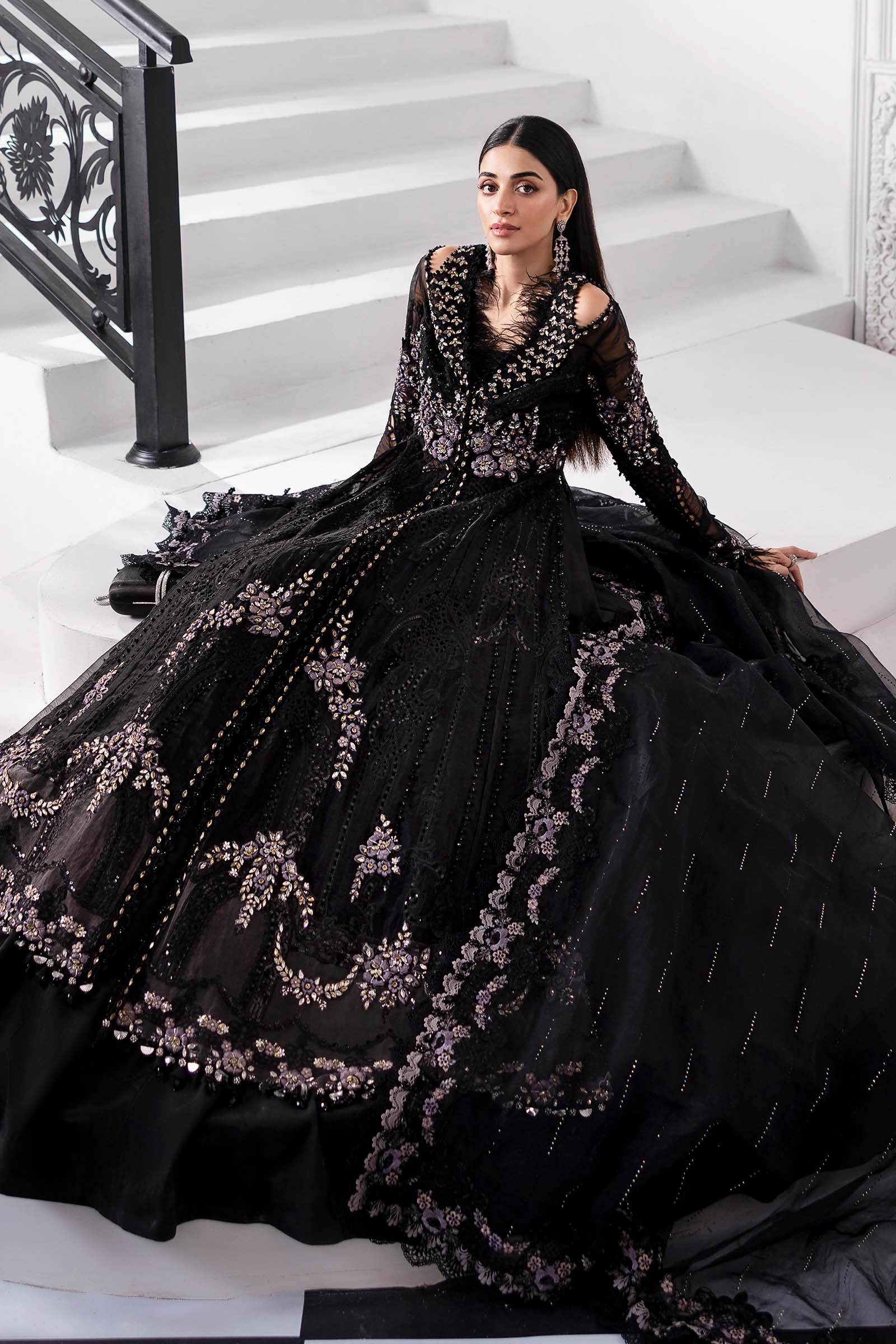 MARIA B. Embroidered Vol-30 Luxury Unstitched 3pcs - Jotey