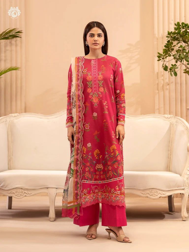 Morja By Gull Jee Vol-11 Embroidered Digital Printed Lawn Unstitched 3Pcs