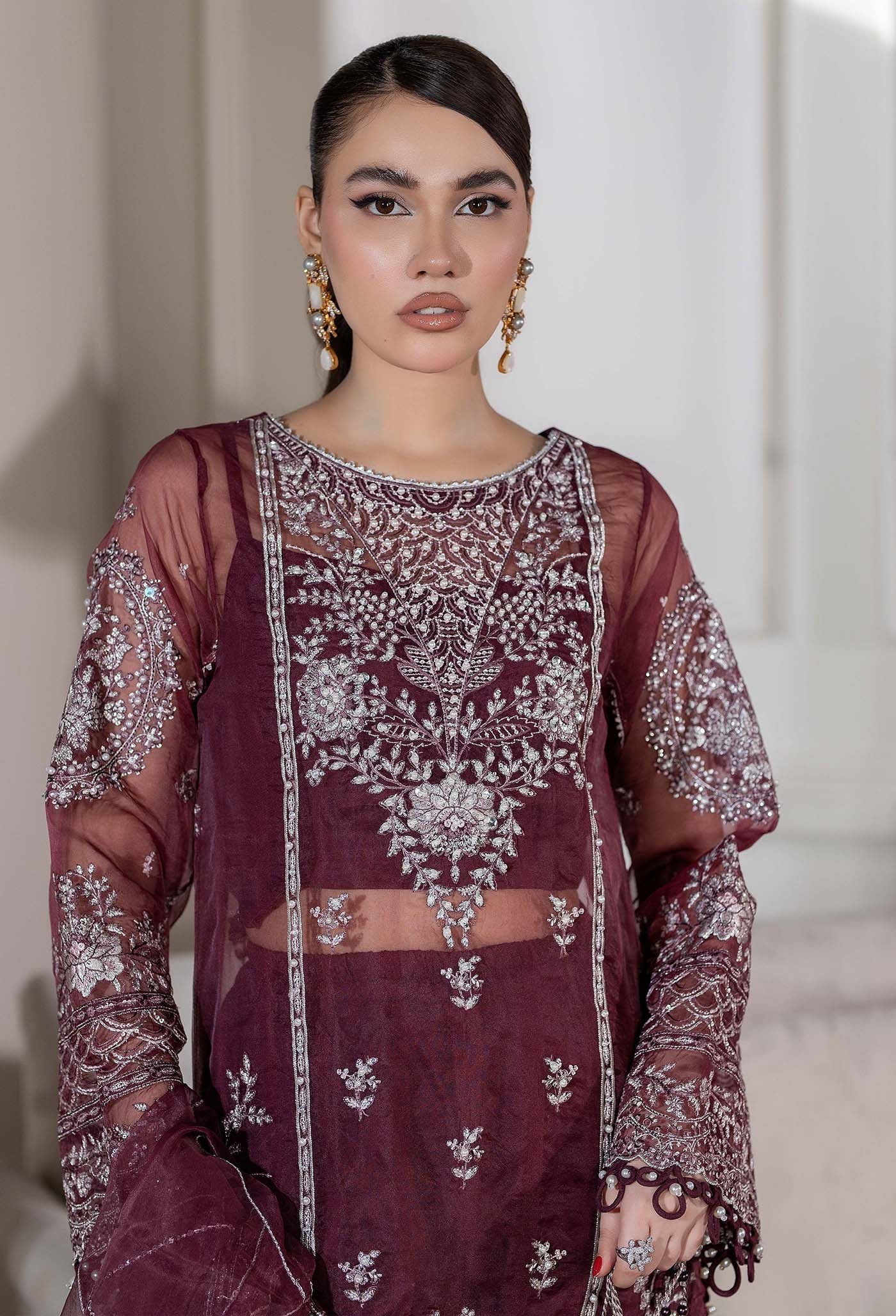 Adan's Libas Traditional Essence Unstitched Semi Formals 3pcs
