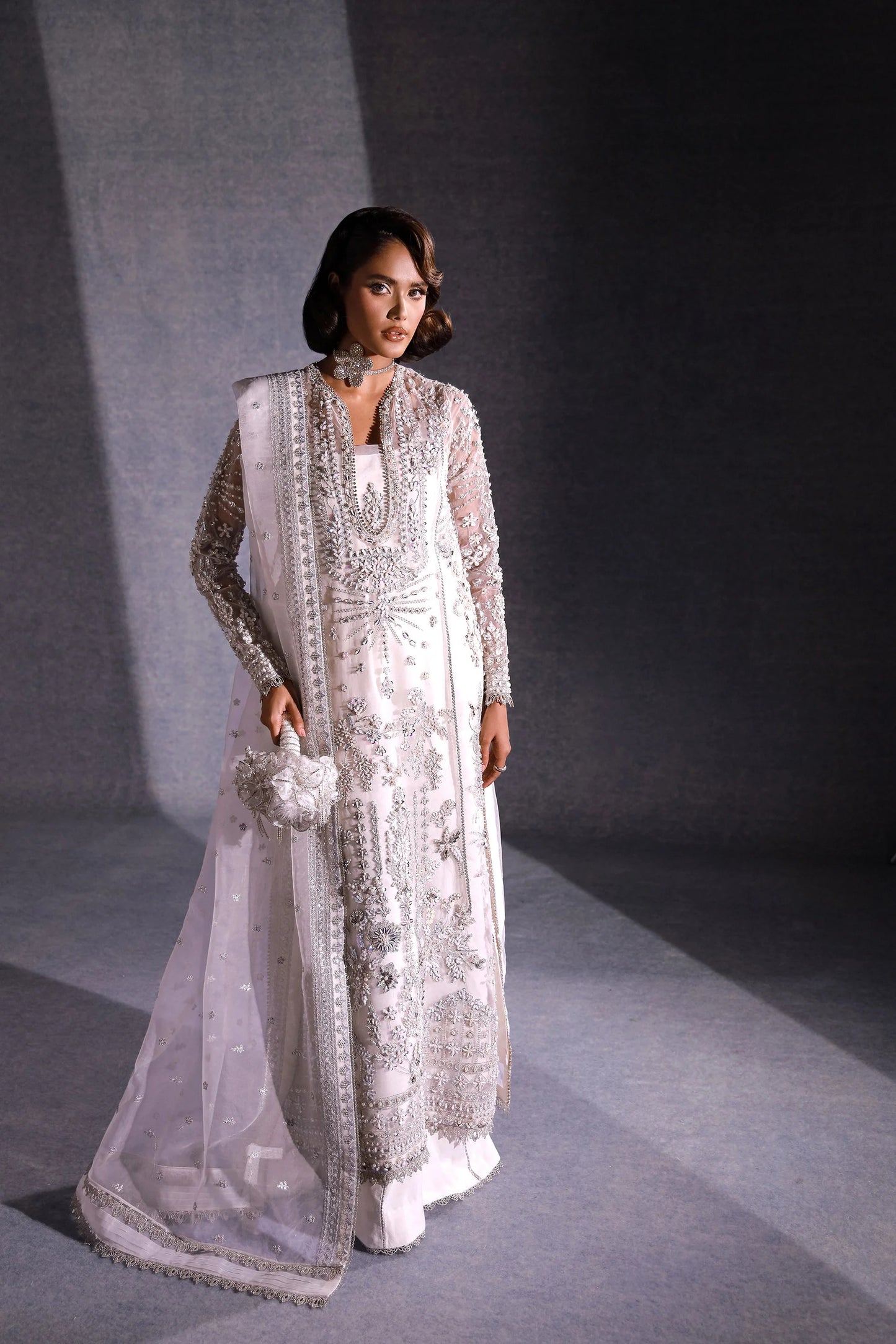 Ermina By Ezra Wedding Series'25 Unstitched 4 Piece