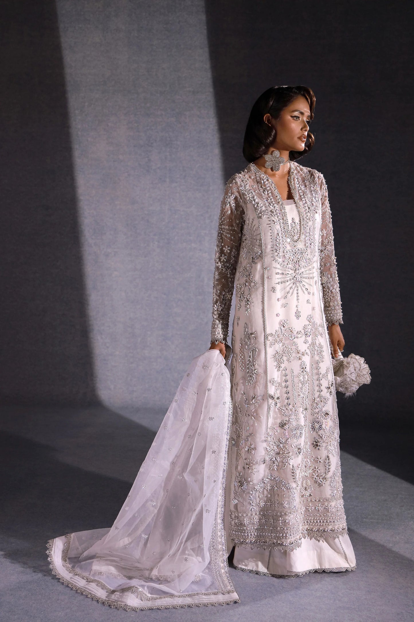 Ermina By Ezra Wedding Series'25 Unstitched 4 Piece