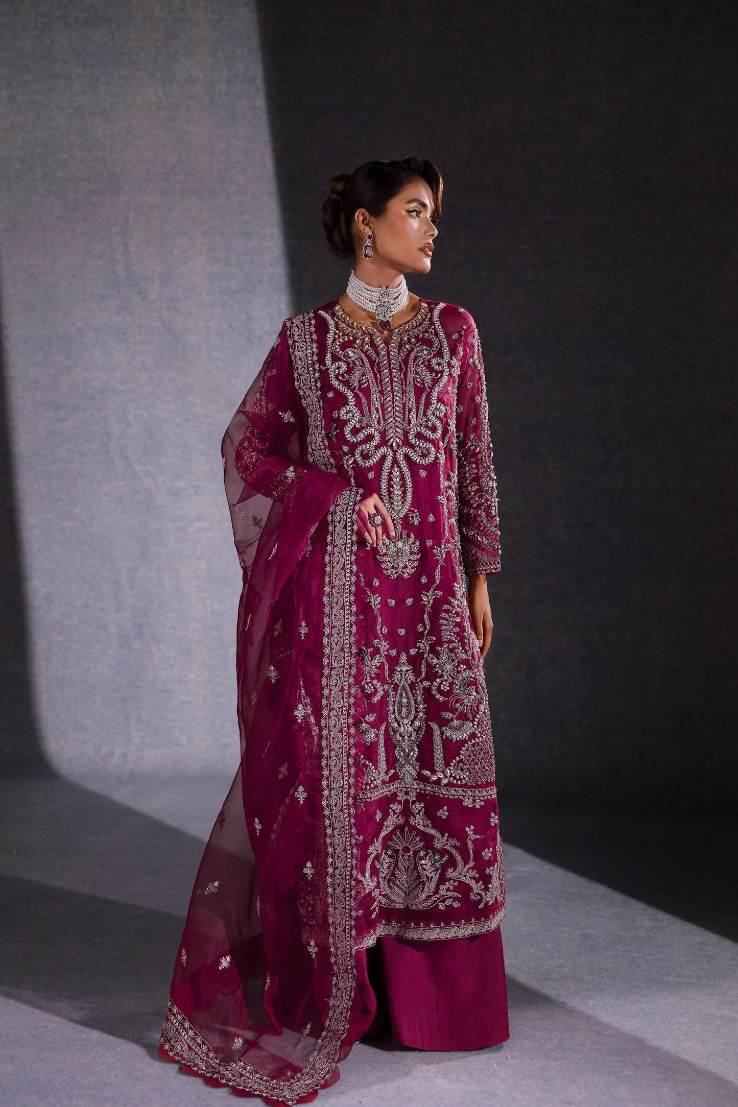 Ermina By Ezra Wedding Series'25 Unstitched 4 Piece