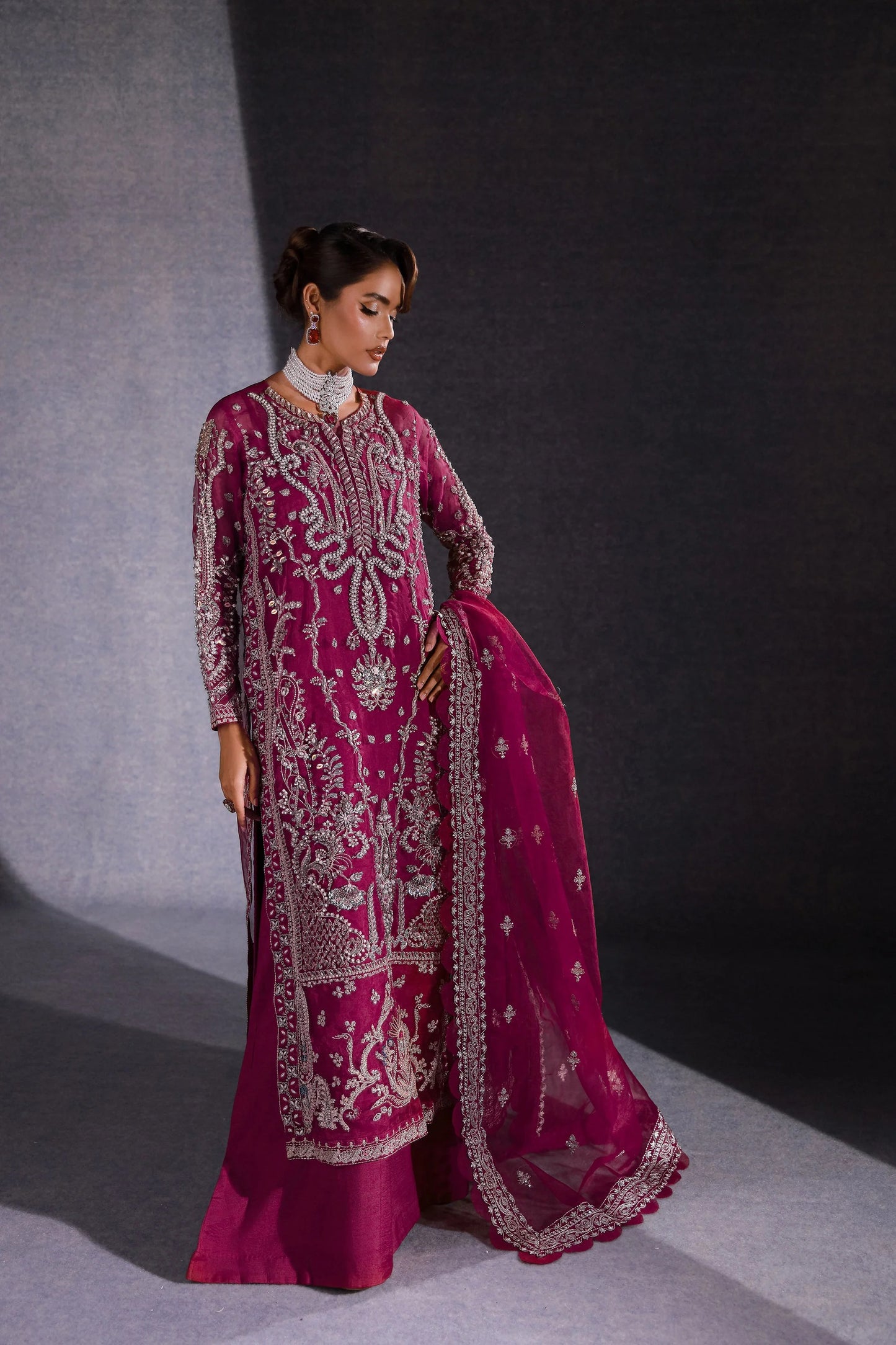 Ermina By Ezra Wedding Series'25 Unstitched 4 Piece