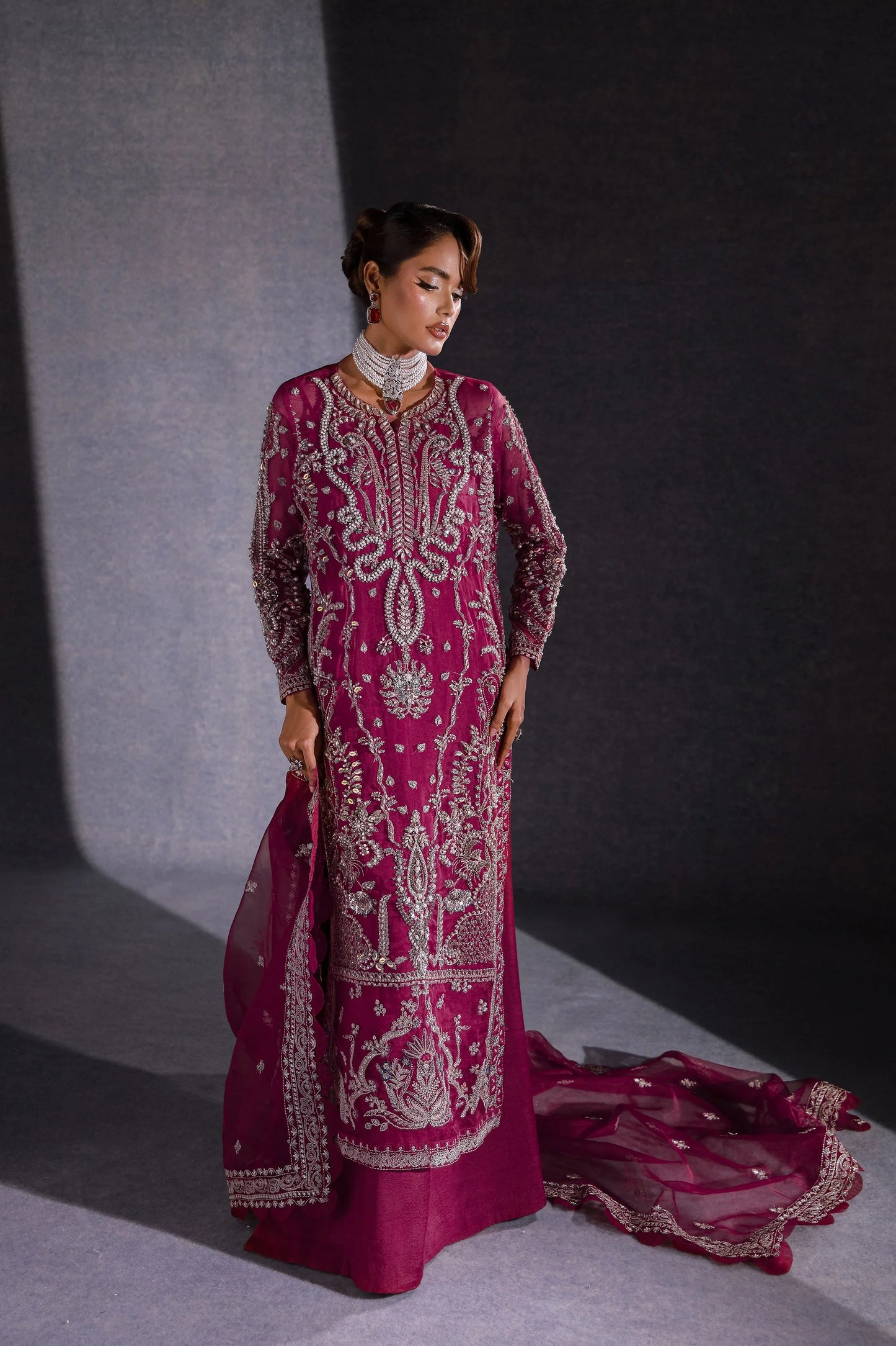Ermina By Ezra Wedding Series'25 Unstitched 4 Piece