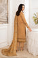Johra Gold Swiss Voil Heavy Embroidered Lawn Unstitched 3Pcs