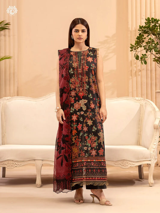 Morja By Gull Jee Vol-11 Embroidered Digital Printed Lawn Unstitched 3Pcs