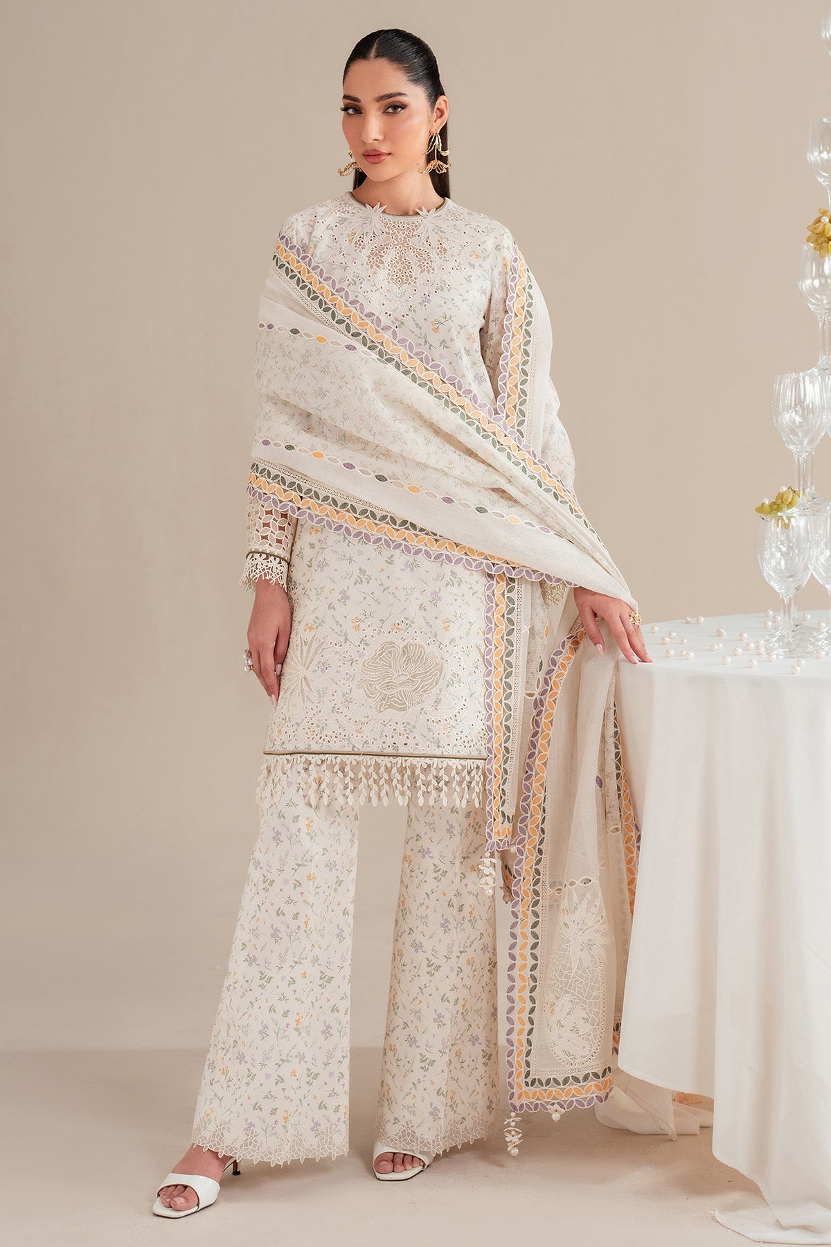 Iris By Jazmin Embroidered Luxury Lawn Unstitched 3pcs