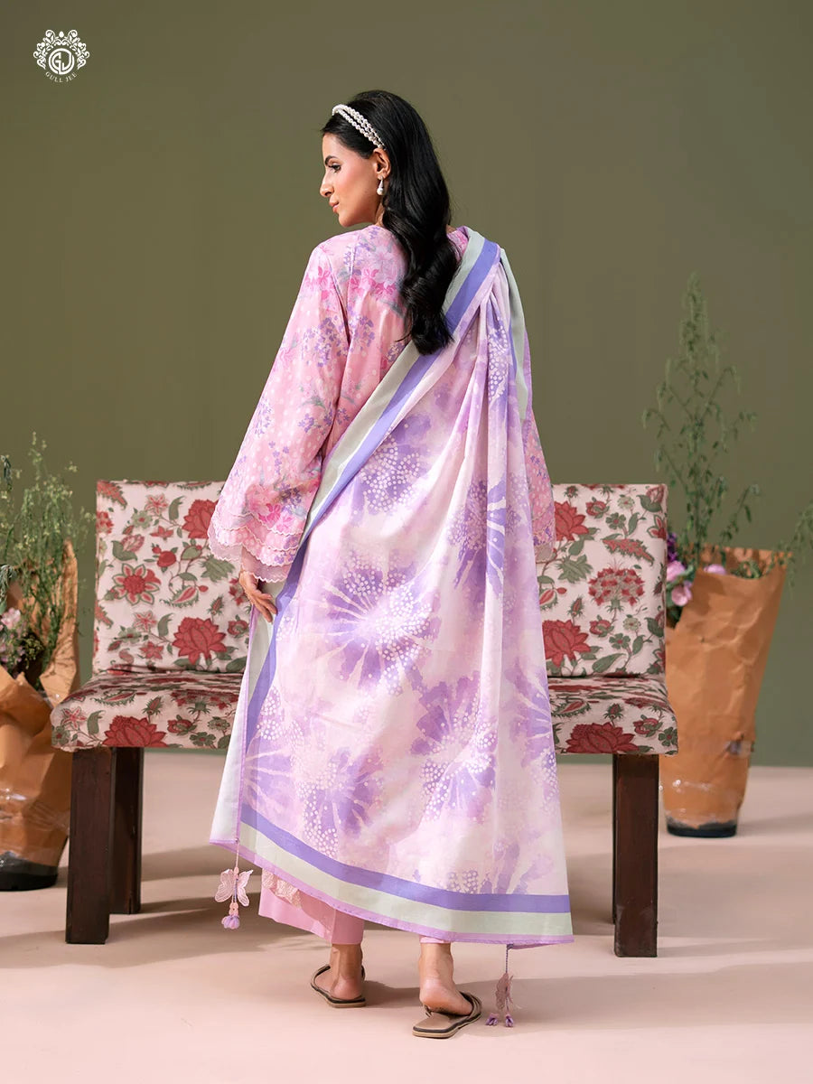 Bloom By Gull Jee Embroidered Digital Printed Lawn Unstitched 3Pcs