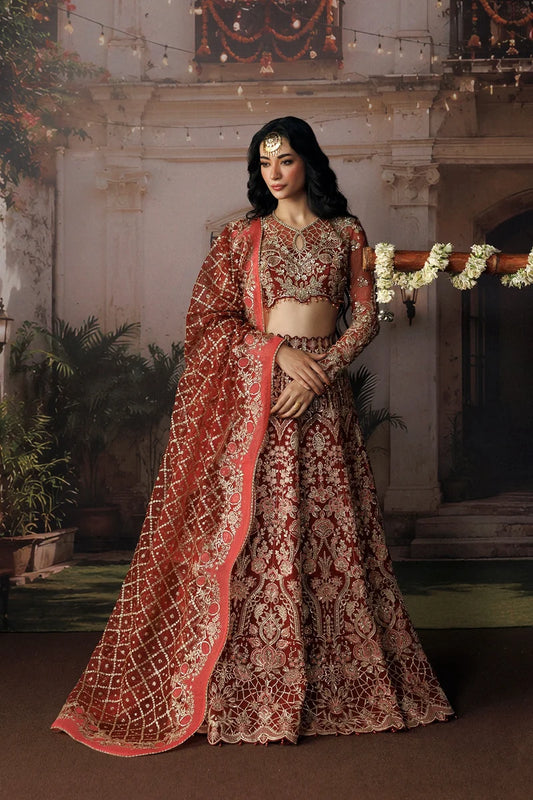 Afrozeh Shehnai Wedding Formals'26 Luxury Unstitched 3Pcs