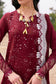 Qalamkar Qlinekari Embroidered Luxury Lawn Unstitched 3pcs