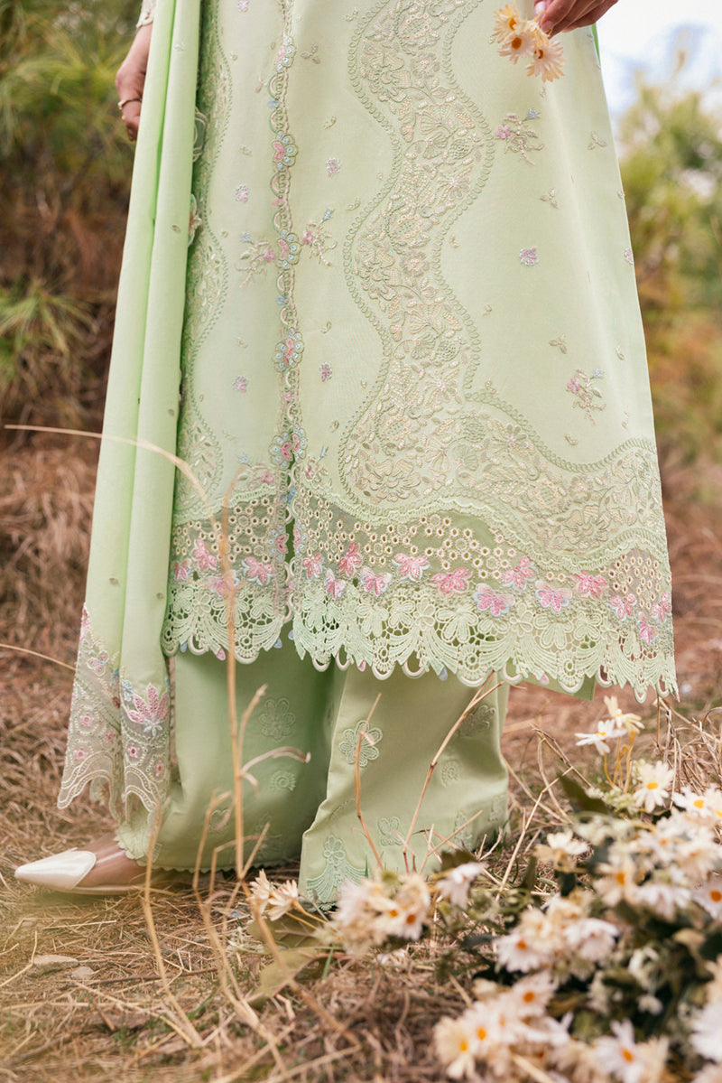 Qalamkar Qlinekari Embroidered Luxury Lawn Unstitched 3pcs
