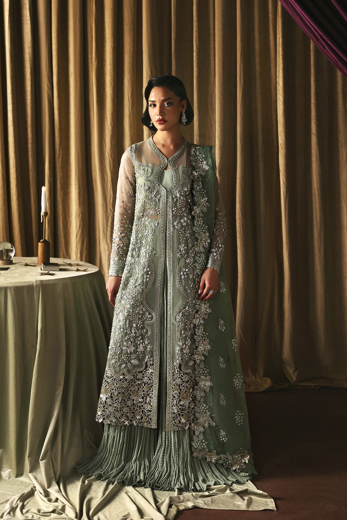 La Fuchsia'26 By Afrozeh Luxury Embroidered Festive Unstitched 3Pcs