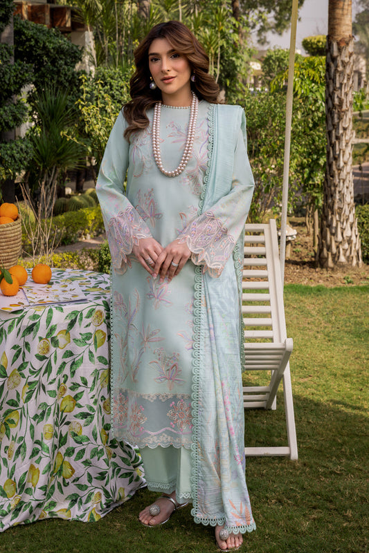 Rang Rasiya Florence Embroidered Lawn Unstitched 3pcs