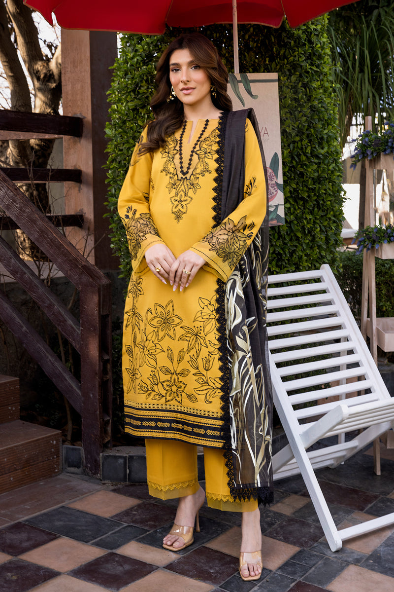 Rang Rasiya Florence Embroidered Lawn Unstitched 3pcs