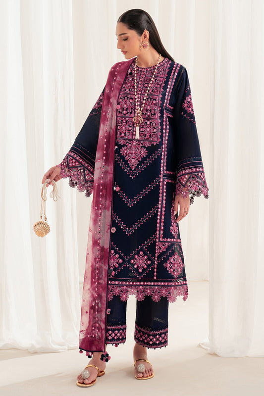 Iris By Jazmin Embroidered Luxury Lawn Unstitched 3pcs