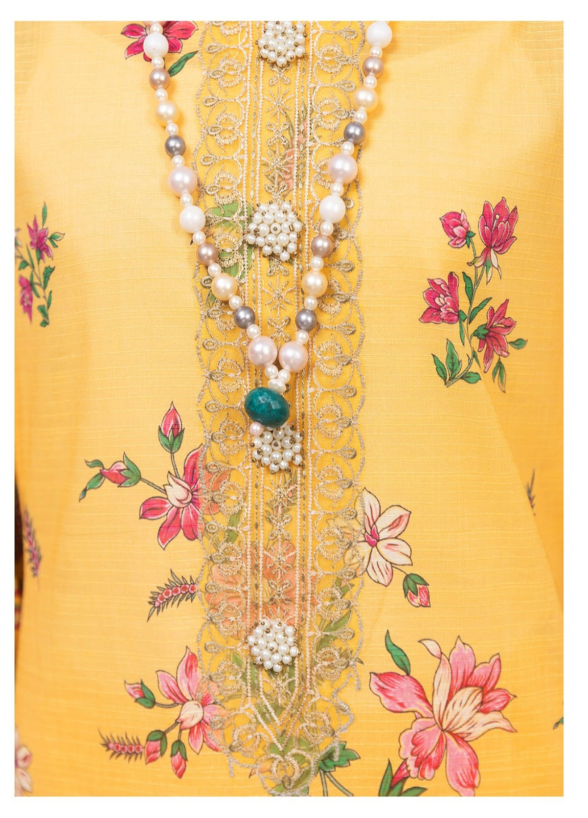 Janan By Sidra Aleem Embroidered Lawn Unstitched 3Pcs