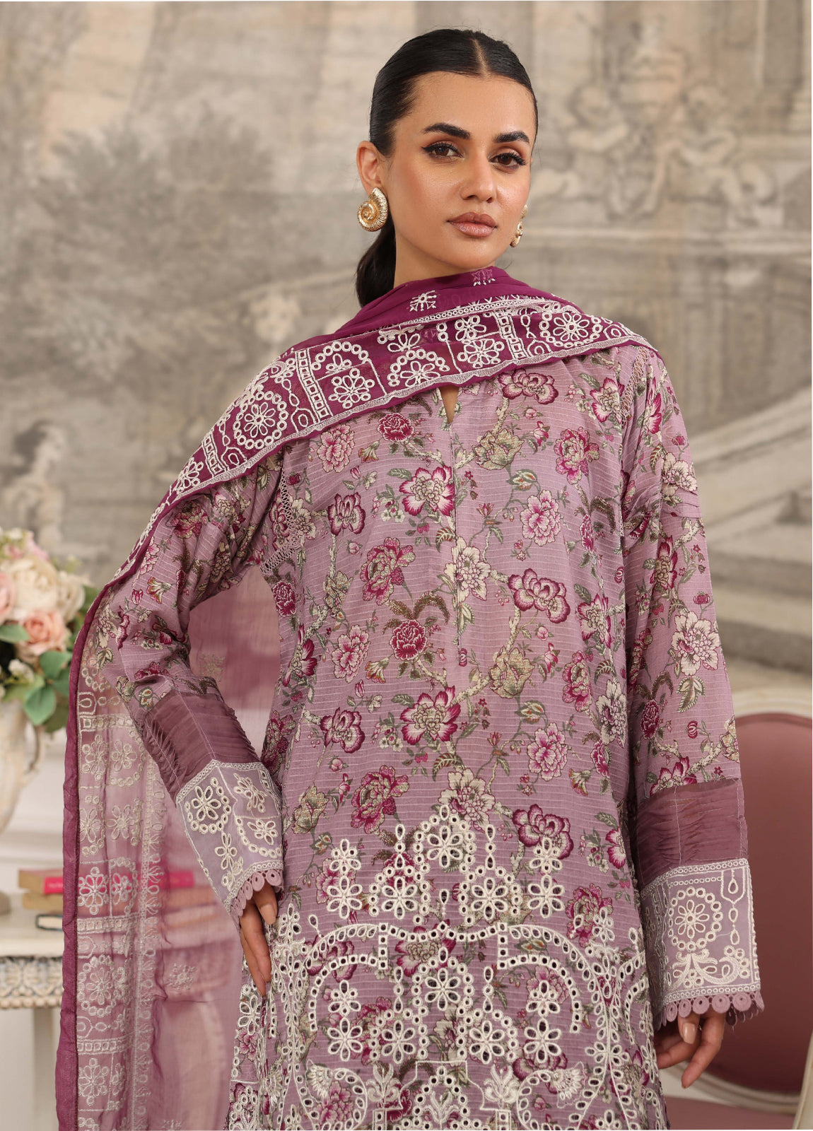 Afsheen By Johra Embroidered Chikankari Lawn Unstitched 3Pcs