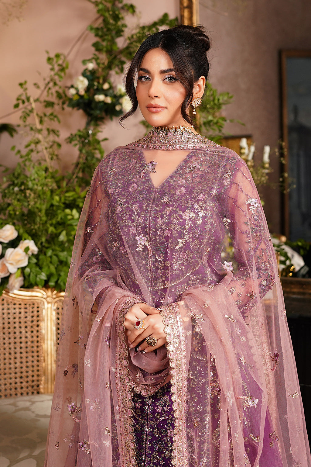 Aarzu Luxury Embroidered Vol-03 Unstitched 3Pcs