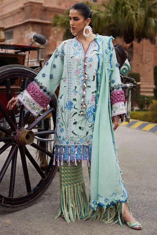 Elan Embroidered Lawn Unstitched 3pcs