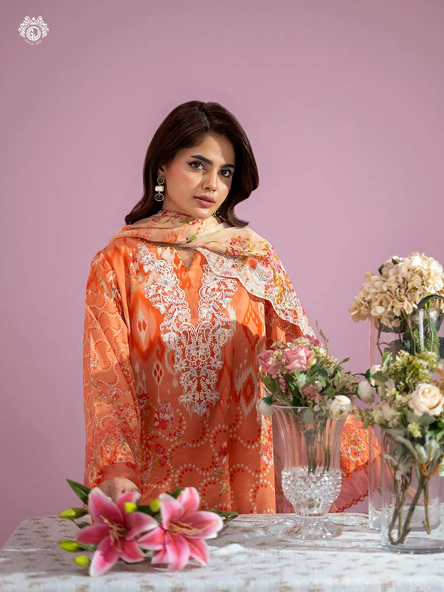 Rang Pasand By Gull Jee Vol-09 Embroidered Digital Printed Fancy Lawn Unstitched 3Pcs