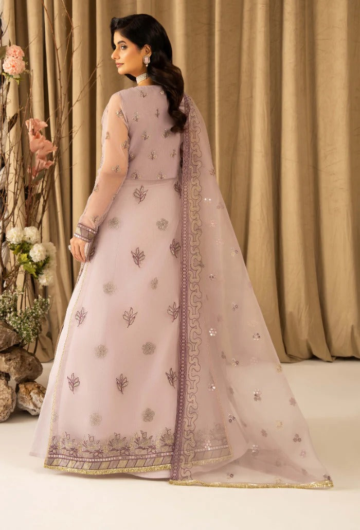HOC By Humdum Luxury Embroidered Organza Unstitched 3pcs