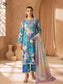 Printkari By Gull Jee Embroidered Digital Printed Lawn Unstitched 3Pcs