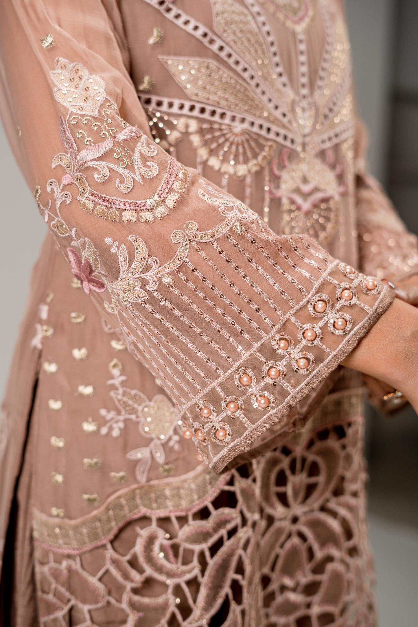 Zebtan Aura Vol-01 Embroidered Chiffon Unstitched 3pcs