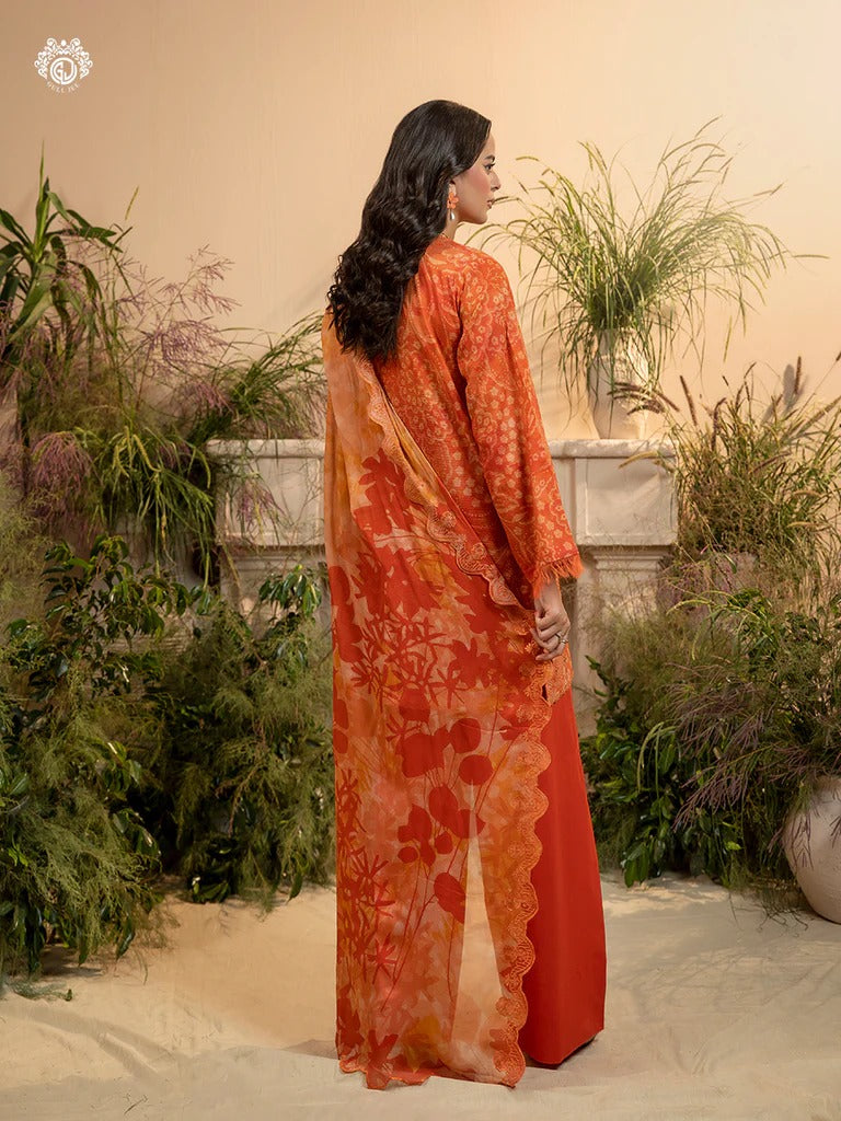Morja By Gull Jee Vol-10 Embroidered Digital Printed Lawn Unstitched 3 Piece