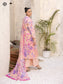 Mishaal By Gull Jee Embroidered Edit'26 Digital Printed Lawn Unstitched 3Pcs