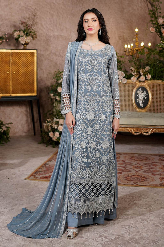 Aarzu Luxury Embroidered Vol-03 Unstitched 3Pcs - Jotey