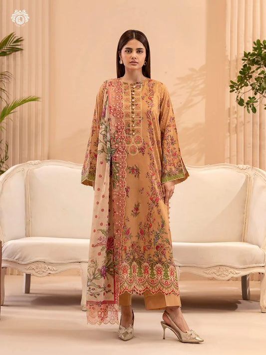 Morja By Gull Jee Vol-11 Embroidered Digital Printed Lawn Unstitched 3Pcs