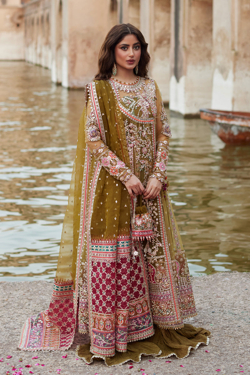 Qalamkar Sadmani Luxury Formals Unstitched 3pcs