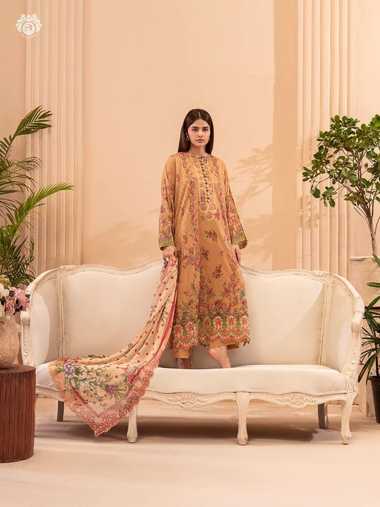 Morja By Gull Jee Vol-11 Embroidered Digital Printed Lawn Unstitched 3Pcs