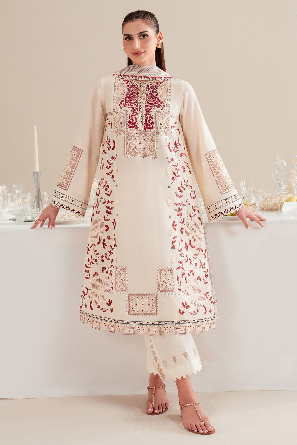 Iris By Jazmin Embroidered Luxury Lawn Unstitched 3pcs