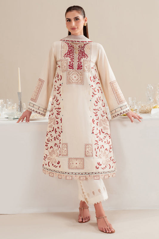 Iris By Jazmin Embroidered Luxury Lawn Unstitched 3pcs