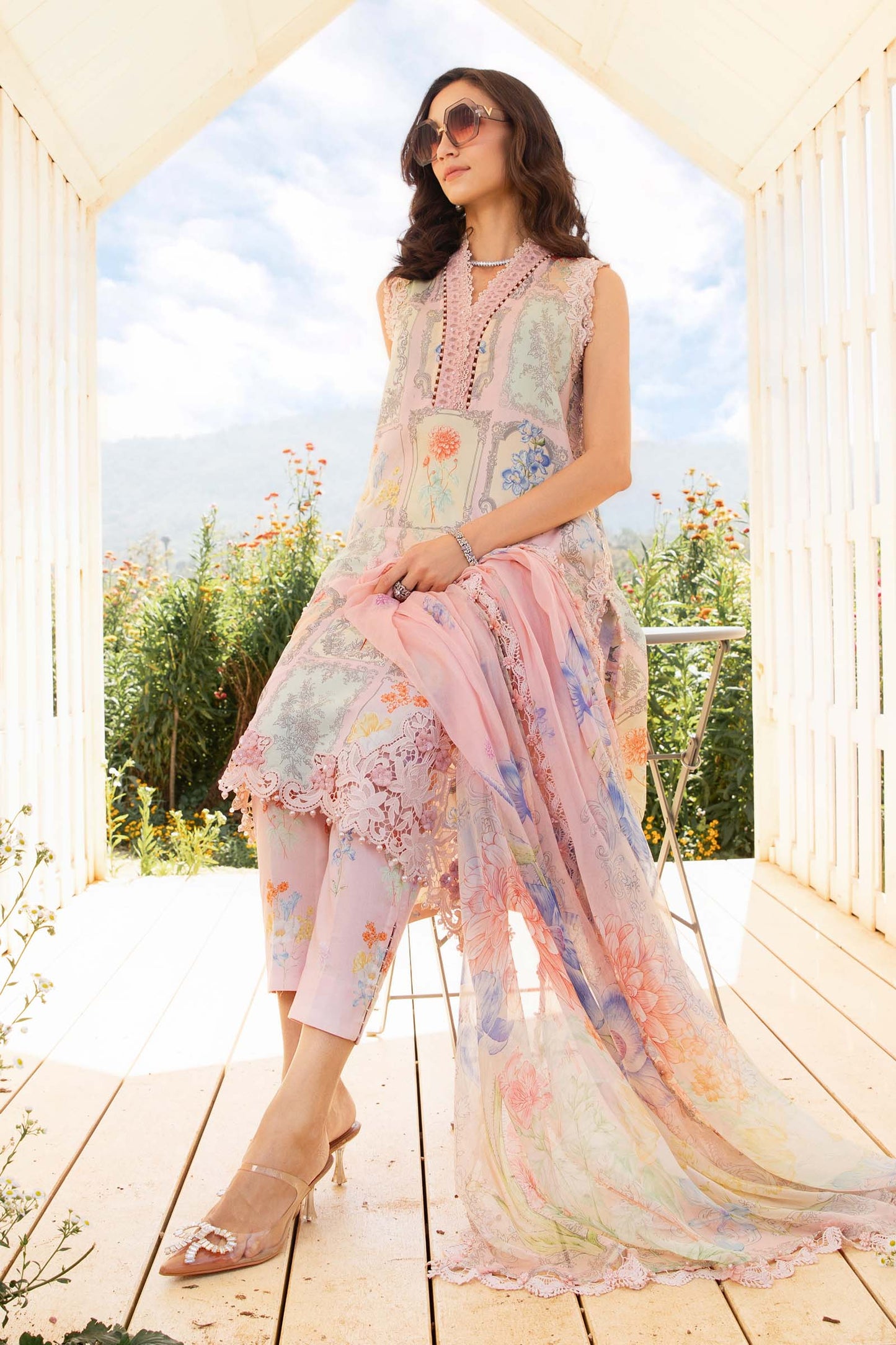 M. Prints By Maria B. Lawn Vol-25 Printed Unstitched 3pcs