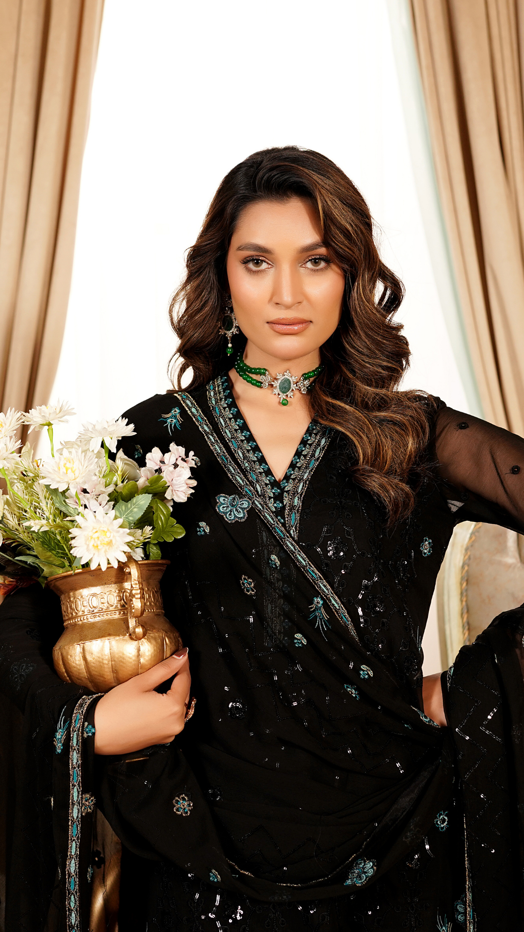Farmaish By Zebtan Vol 7 Embroidered Chiffon Unstitched 3pcs