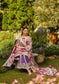 Elaf Print Chikankari Unstitched Lawn 3pcs - Jotey