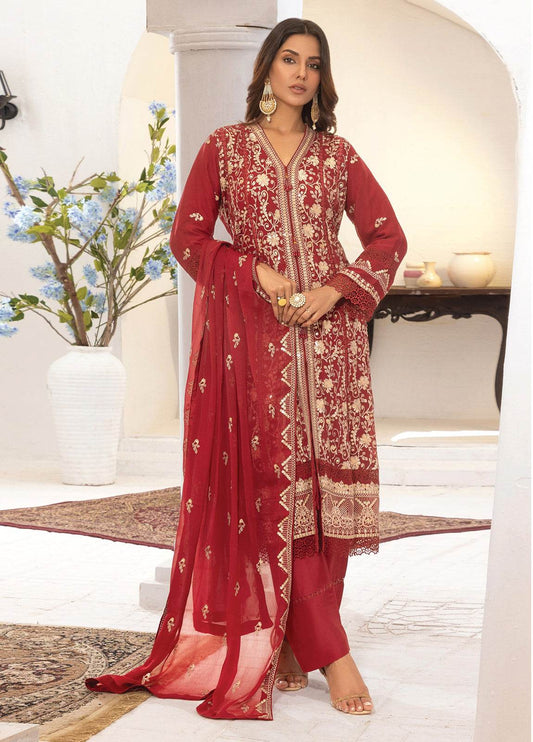 Javeria By Noori Ready To Wear Luxury Chiffon Gown - Jotey