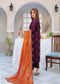 Ethnic By Anaya Hoor Embroidered Lawn Unstitched 3pcs - Jotey