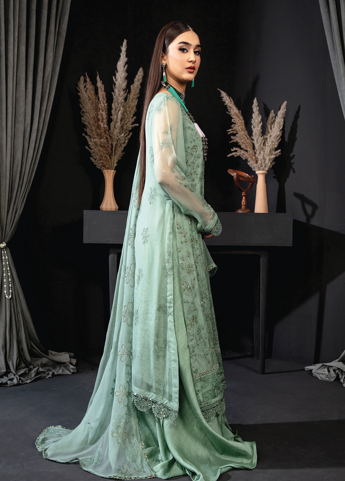 Khoobsurat Libas By Anaya Hoor Signature Chiffon Unstitched 3pcs