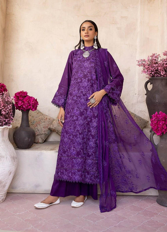 KHOOBSURAT Aventus Swiss Unstitched 3pcs - Jotey