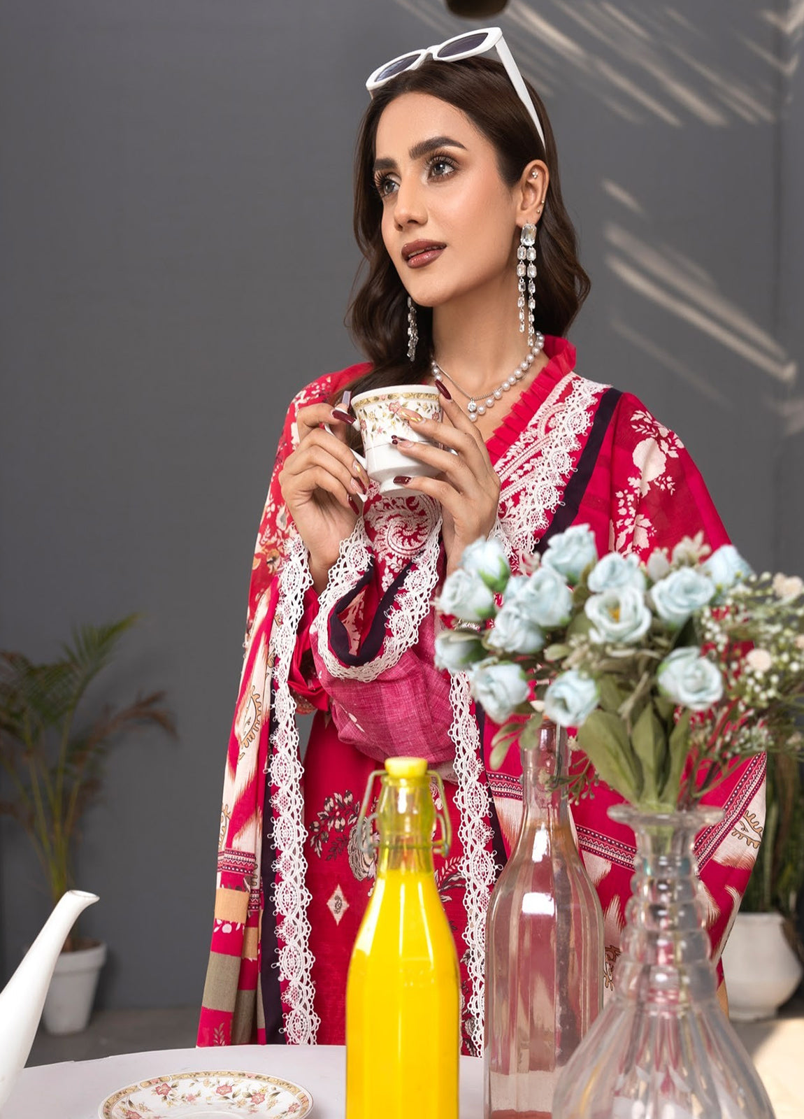 Janan By Sidra Aleem Embroidered Lawn Unstitched 3Pcs