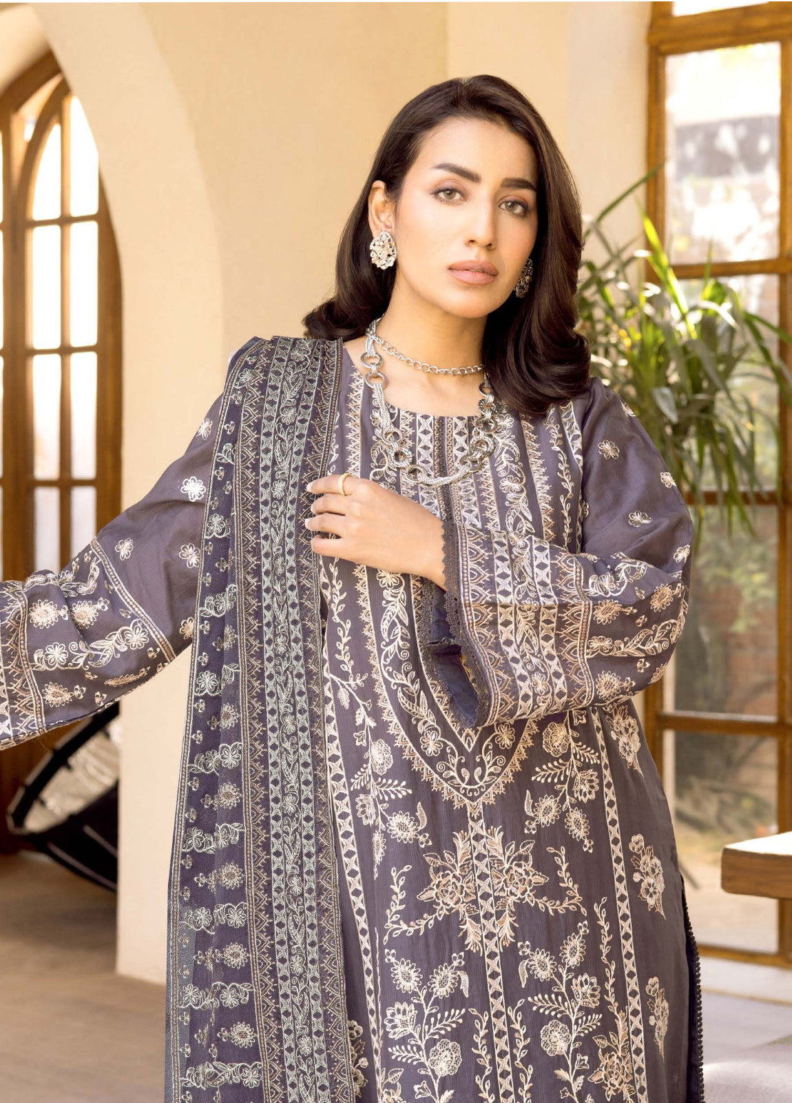 Maheer by Johra Embroidered Lawn Unstitched 3Pcs