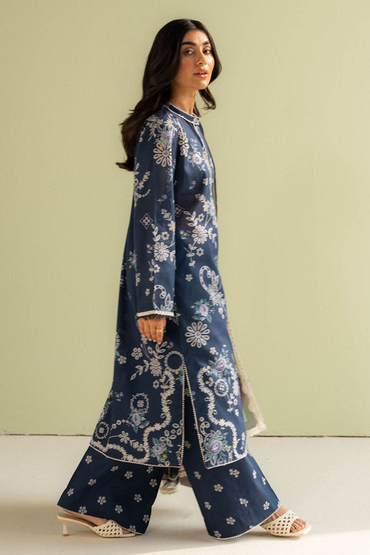 Coco By Zara Shahjahan Digital Printed Lawn Unstitched 3pcs - Jotey