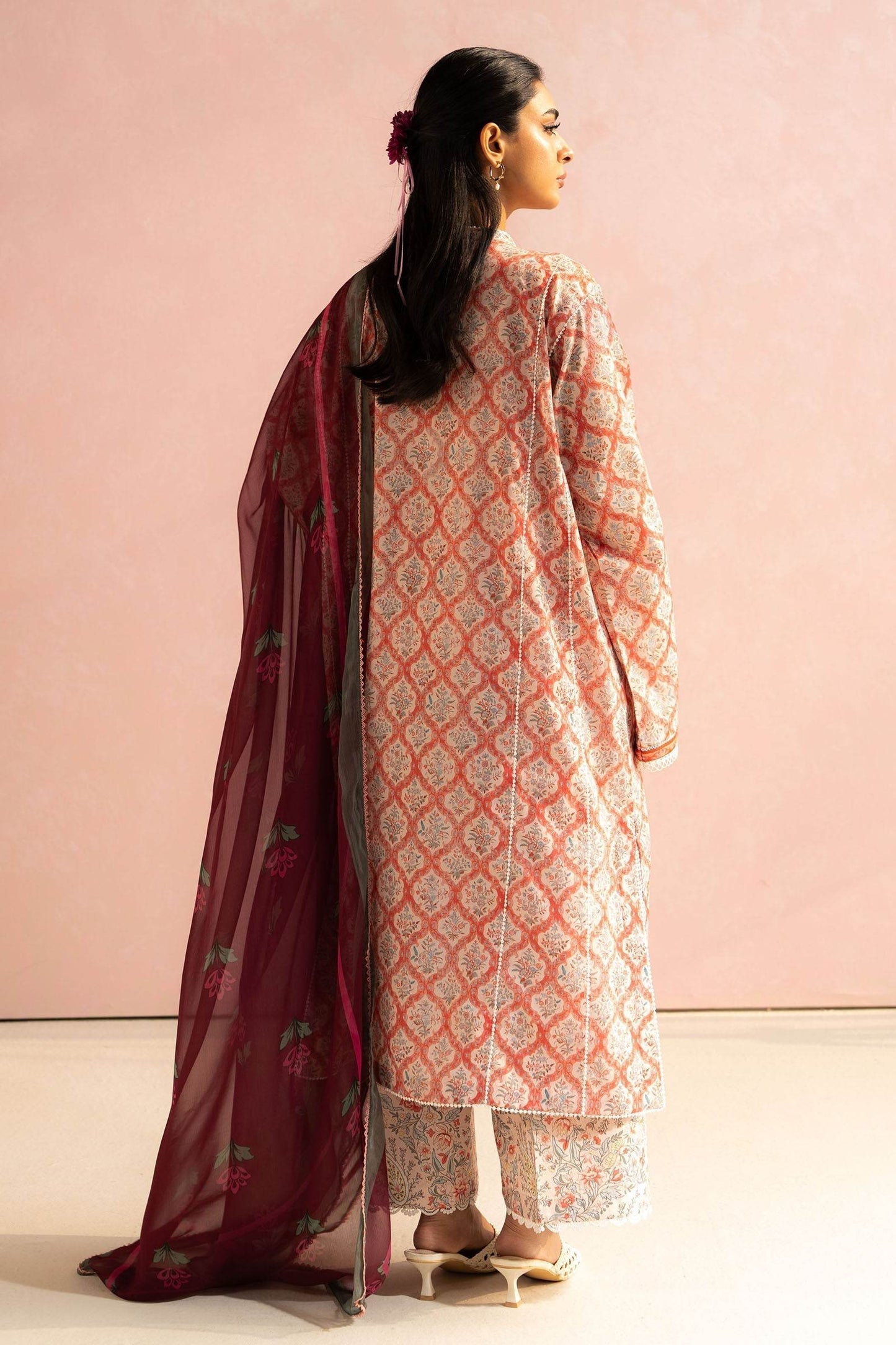 Coco By Zara Shahjahan Digital Printed Lawn Unstitched 3pcs - Jotey