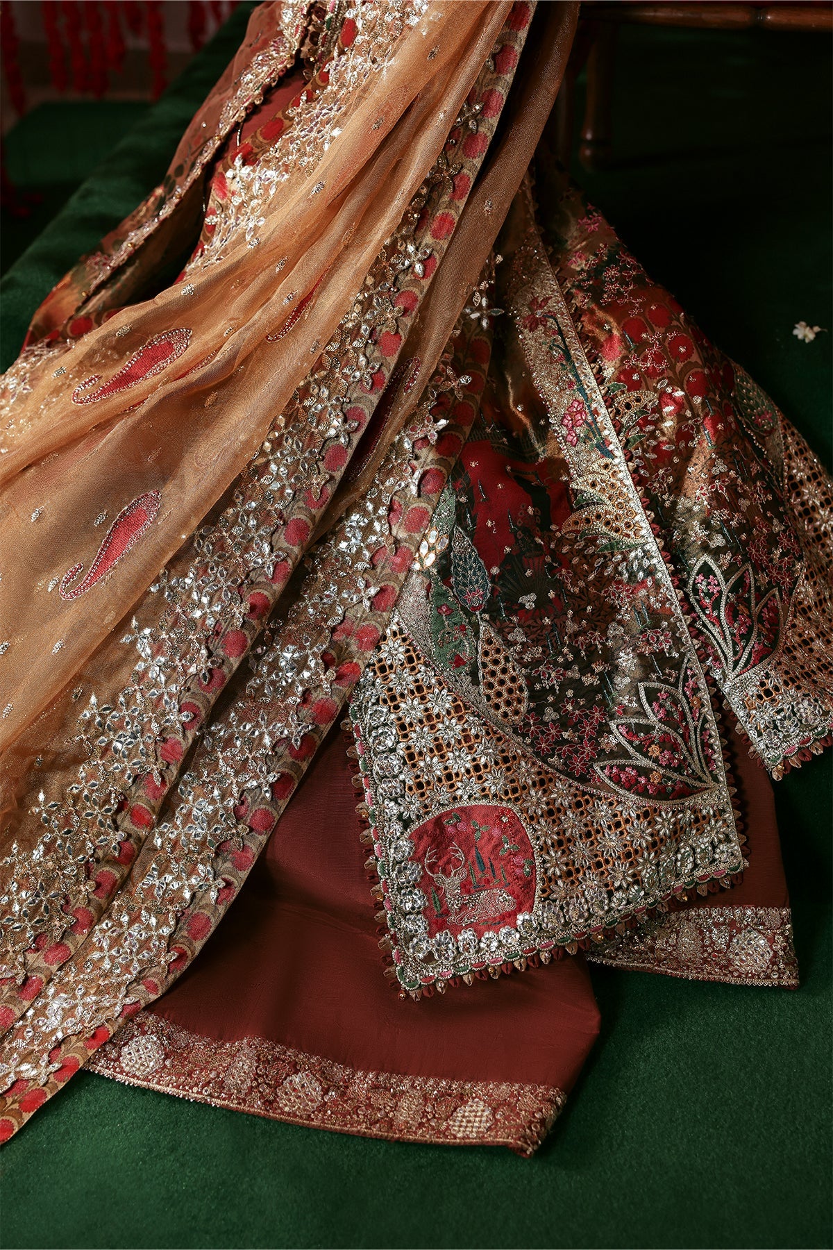 AFROZEH SHEHNAI Wedding Formals'25 Unstitched 3 Piece