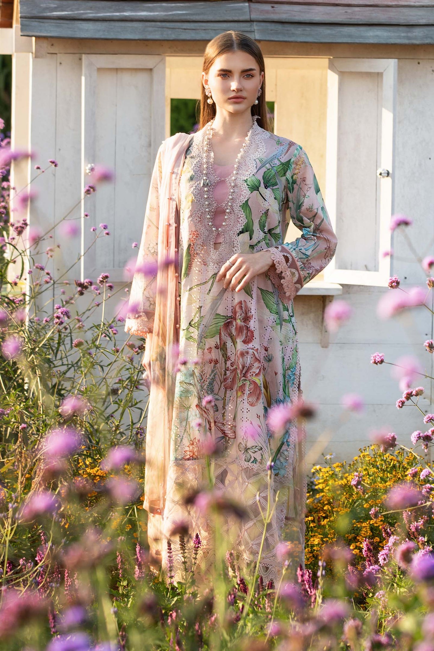 M. Prints By Maria B. Lawn Vol-25 Printed Unstitched 3pcs